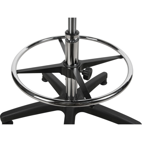 Heavy-Duty Ergonomic Stool, Stationary, Adjustable Height, 250 lbs. Capacity MAS Chibougamau