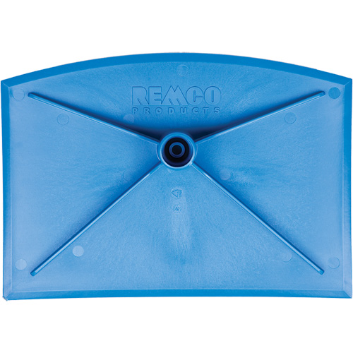 Food Hoe Head, Blue, 8" W x 11-1/4" L MAS Chibougamau