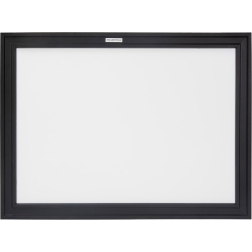 Black MDF Frame Whiteboard, Dry-Erase/Magnetic, 24" W x 18" H MAS Chibougamau