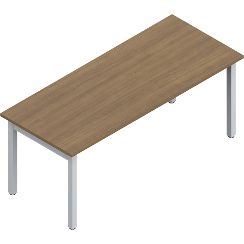 Table bureau Newland, 29-7/10" lo x 72" la x 29-3/5" h, Cerise MAS Chibougamau