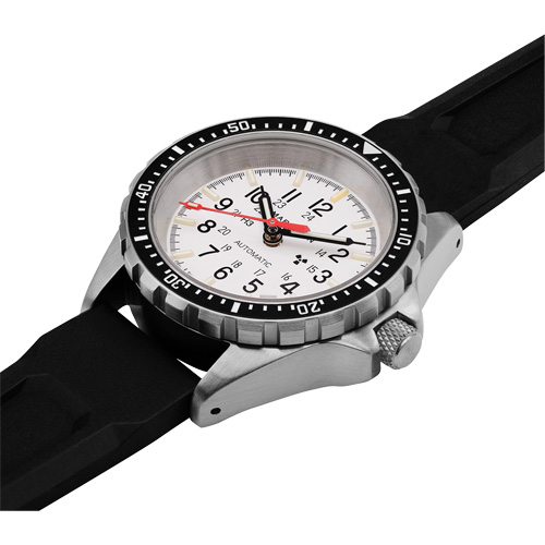 Arctic Edition Medium Diver's Automatic, Digital, Battery Operated, 36 mm, Black MAS Chibougamau