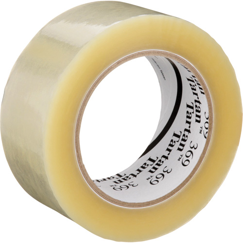 Tartan 369 Box Sealing Tape, Acrylic Adhesive, 1.6 mils, 48 mm (1-22/25") x 100 m (328') MAS Chibougamau