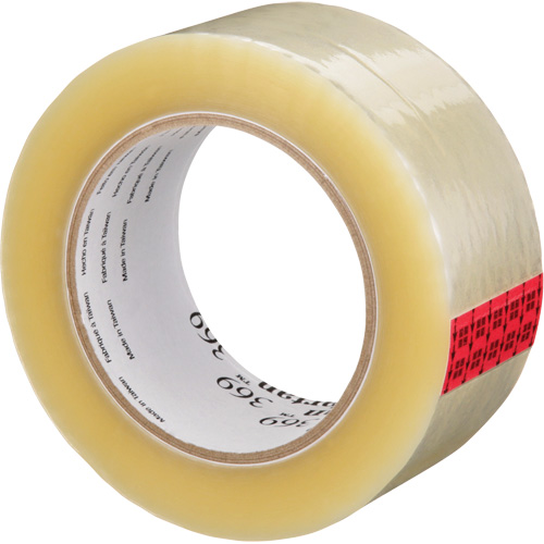Tartan 369 Box Sealing Tape, Acrylic Adhesive, 1.6 mils, 48 mm (1-22/25") x 100 m (328') MAS Chibougamau