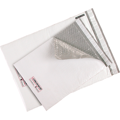 XPak Polyethylene Bubble Mailers, Polyethylene, 14-1/4" W x 14-1/4" L MAS Chibougamau