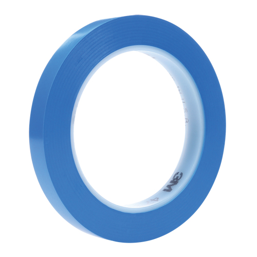 Ruban en vinyle 471, 6 mm (1/4") la x 32,9 m (108') lo, 5,3 mils, Bleu MAS Chibougamau