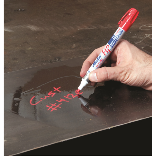 Paint-Riter&reg; + Oily Surface Marker, Liquid, Red MAS Chibougamau