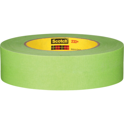 Scotch&reg; 233 Masking Tape, 36 mm (1-1/2") x 55 m (180'), Green MAS Chibougamau