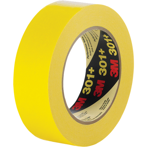 Ruban-cache performance 301+, 12 mm (1/2") x 54,8 m (180'), Jaune MAS Chibougamau