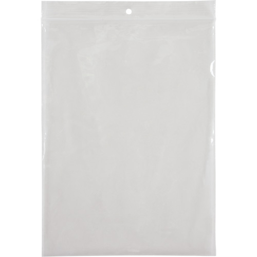 Sacs en poly, Refermable, 8" x 6", 2 mils MAS Chibougamau
