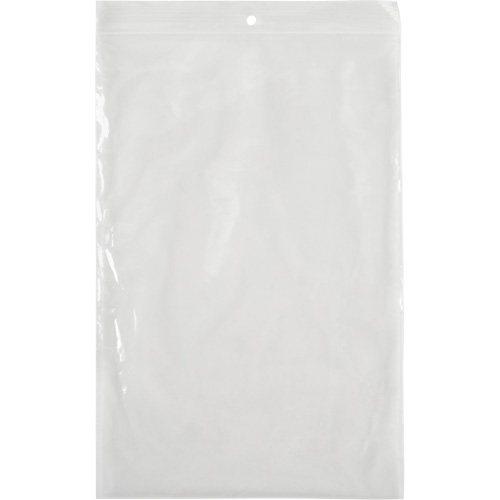 Sacs en poly, Refermable, 9" x 6", 4 mils MAS Chibougamau