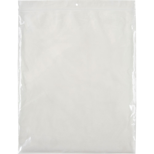 Sacs en poly, Refermable, 12" x 10", 2 mils MAS Chibougamau