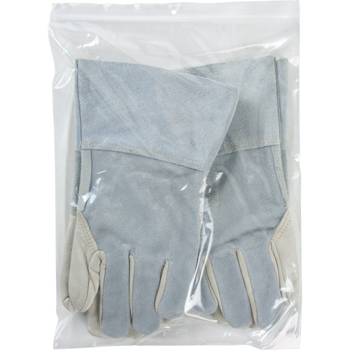 Sacs en poly, Refermable, 13" x 10", 2 mils MAS Chibougamau