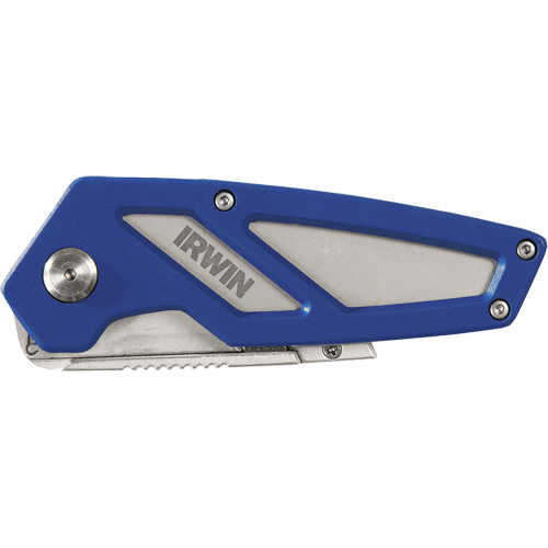 Couteau utilitaire pliant FK 100, 22 mm lame, poign&eacute;e en M&eacute;tal MAS Chibougamau