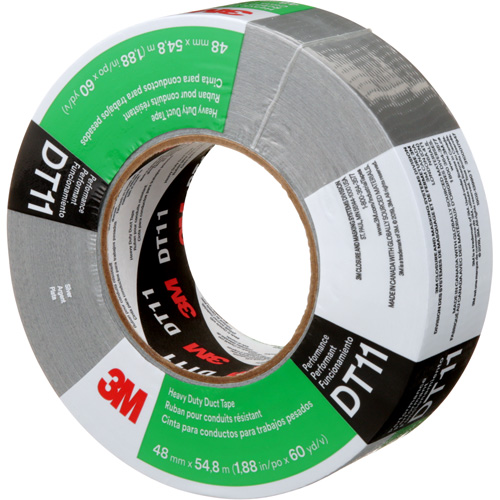 Ruban adh&eacute;sif robuste DT11, 11 mils, Argent, 48 mm (2") x 55 m (180') MAS Chibougamau