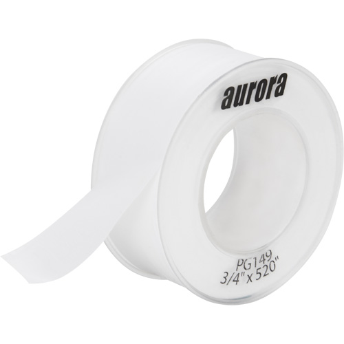 Teflon&reg; Sealing Tape, 520" L x 3/4" W, White MAS Chibougamau