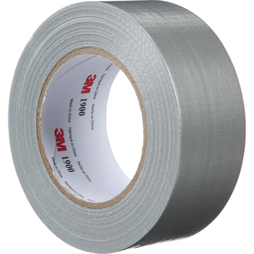 1900 Value Duct Tape, 5.8 mils, Silver, 48 mm (2") x 5.7 m (18.7') MAS Chibougamau