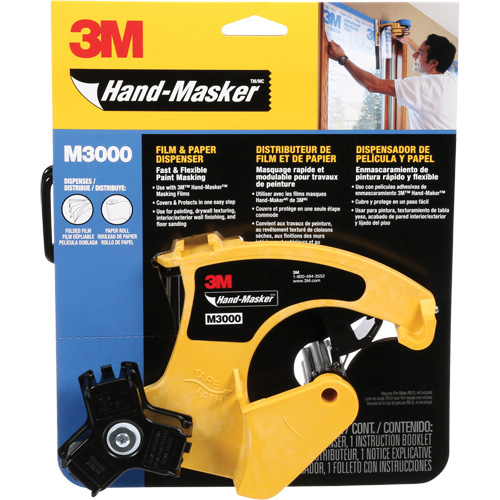 Hand Masker Dispenser, Heavy Duty, Fits Tape Width Of 51 mm (2") MAS Chibougamau