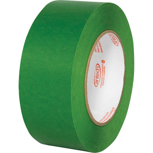 Premium Safe Tack Masking Tape, 48 mm (1-57/64") x 55 m (180.4'), Green MAS Chibougamau