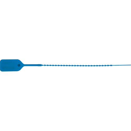 Standard-Duty Security Seal, 9", Plastic, Pull-Through MAS Chibougamau