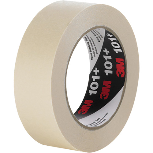 Value Masking Tape 101+, 12 mm (59/125") x 55 m (180.44'), Tan MAS Chibougamau
