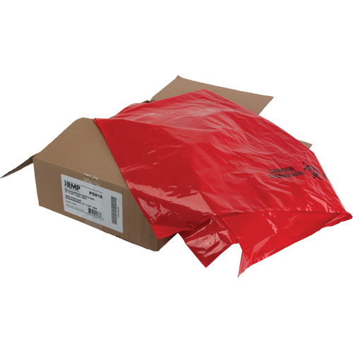 Sacs &agrave; d&eacute;chets, Biorisque, 50" lo x 37" la, 2 mils MAS Chibougamau