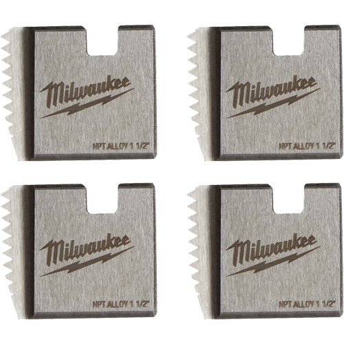 Matrices de tuyauterie portables NPT, Pour tuyau de 1-1/2", Alliage MAS Chibougamau