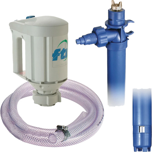 PFM-40 Drum Pump Kit with M3V Motor, Polypropylene/PVDF/Stainless Steel MAS Chibougamau