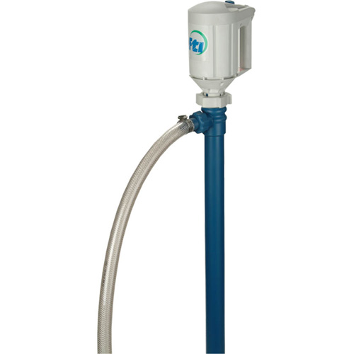 Trousse de pompe pour baril PFM-48 avec moteur M3V, Polypropyl&egrave;ne/PVDF/Acier inoxydable MAS Chibougamau