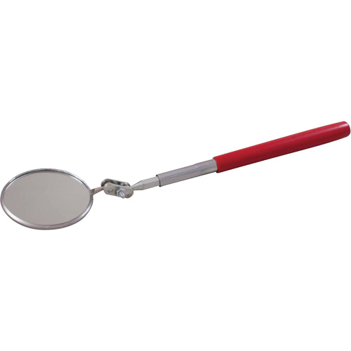 Miroir d'inspection, Circulaire, 2-1/4" lo x 2-1/4" la, T&eacute;lescopique MAS Chibougamau