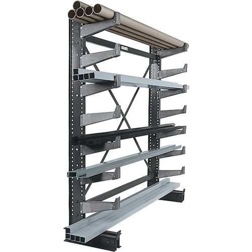 Single-sided Cantilever Brace Set - Starter, Single Sided, 14" Arm, 36" W x 84" H, 1000 lbs. Capacity MAS Chibougamau