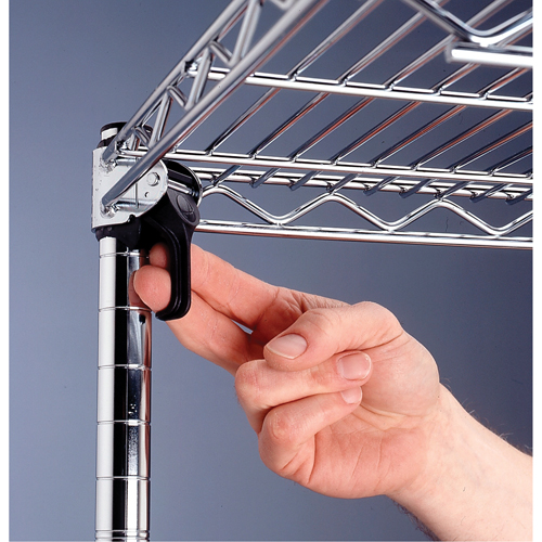 Super Adjustable Super Erecta Shelf&reg;, 5 Tiers, 36" W x 74-5/8" H x 24" D MAS Chibougamau