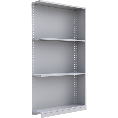 &eacute;l&eacute;ment de rayonnage Interlok, Acier, Sans boulons, Capacit&eacute; 550 lb, 48" la x 88" h x 12" p MAS Chibougamau