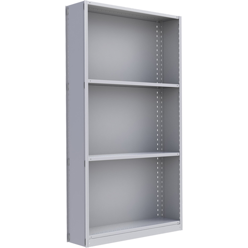 &eacute;l&eacute;ment de rayonnage Interlok, Acier, Sans boulons, Capacit&eacute; 450 lb, 48" la x 88" h x 24" p MAS Chibougamau