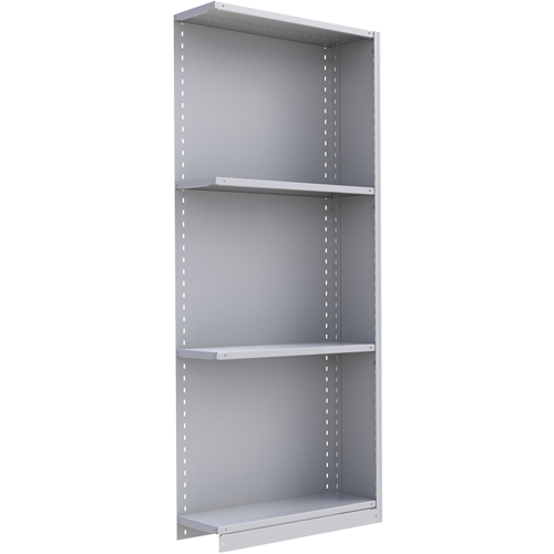 &eacute;l&eacute;ment de rayonnage Interlok, Acier, Sans boulons, Capacit&eacute; 800 lb, 36" la x 88" h x 24" p MAS Chibougamau