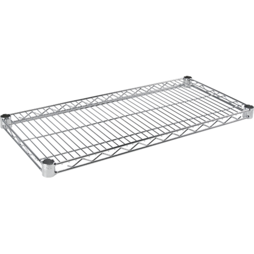 Wire Shelf for Heavy-Duty Chromate Wire Shelving, 48" W x 14" D, 800 lbs. Capacity MAS Chibougamau