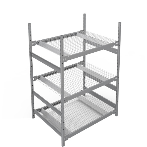 &eacute;tag&egrave;re de grande largeur, Acier, Sans boulons, De base, 42" la x 60" h x 32" p MAS Chibougamau