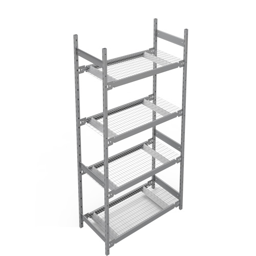 &eacute;tag&egrave;re de grande largeur, Acier, Sans boulons, Capacit&eacute; 1340 lb, 42" la x 84" h x 18" p MAS Chibougamau