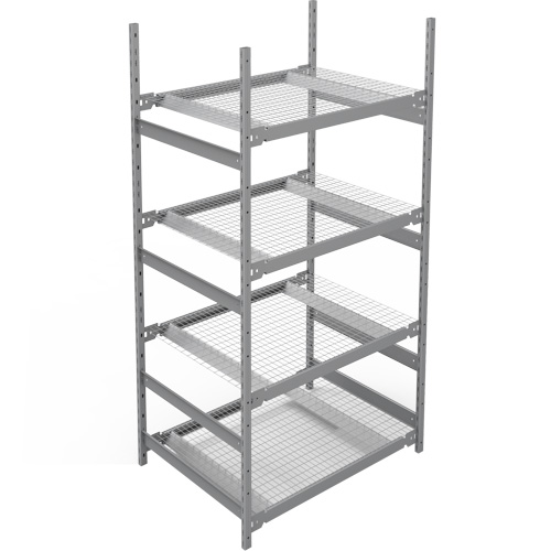 &eacute;tag&egrave;re de grande largeur, Sans boulons, Capacit&eacute; 1340 lb, 42" la x 84" h x 32" p MAS Chibougamau