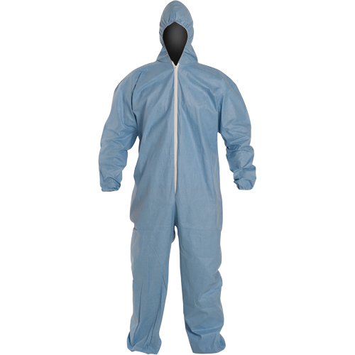 Combinaisons Proshield 6 SFR, Grand, Bleu, Tissu ignifug&eacute; MAS Chibougamau