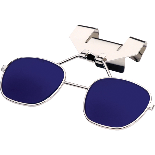 Lentilles sur pince pivotante Klip Lift s&eacute;rie 880 d'Uvex pour visi&egrave;re de casque de s&eacute;curit&eacute; MAS Chibougamau