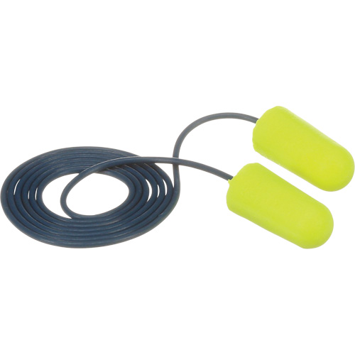 E-A-Rsoft Metal Detectable Earplugs, Corded, Regular, Bulk - Polybag, 32 NRR dB MAS Chibougamau