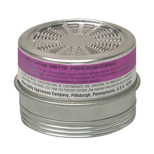 Cartouches pour respirateurs Comfo, Cartouche gaz/vapeur, Gaz acide/P100 MAS Chibougamau