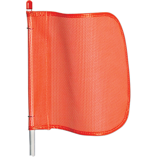 Tiges d'avertissement pour usage g&eacute;n&eacute;ral, Fixation Filet&eacute;, Hauteur 5', Orange MAS Chibougamau