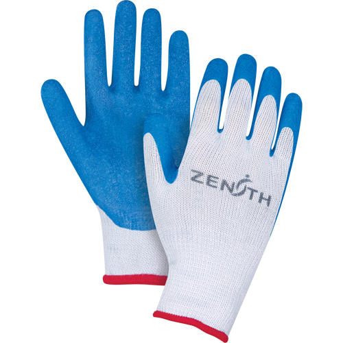Gants enduits tricot&eacute; sans couture en caoutchouc naturel, 7, R&ecirc;vetement Latex de caoutchouc, Calibre 10, Enveloppe en Polyester/Coton MAS Chibougamau