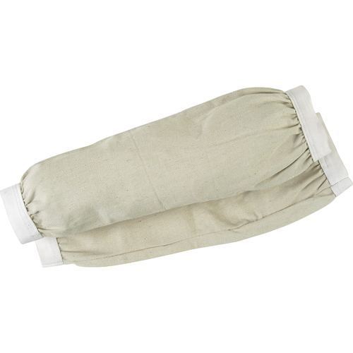 Disposable Sleeves, 18" long, Cotton, White MAS Chibougamau