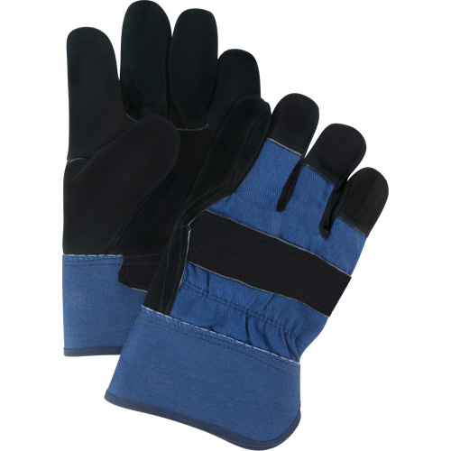 Superior Warmth Winter-Lined Fitters Gloves, X-Large, Split Cowhide Palm, Thinsulate Inner Lining MAS Chibougamau