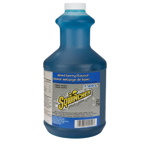 Sqwincher Boisson de r&eacute;hydratation, Concentr&eacute;, M&eacute;lange de baies MAS Chibougamau