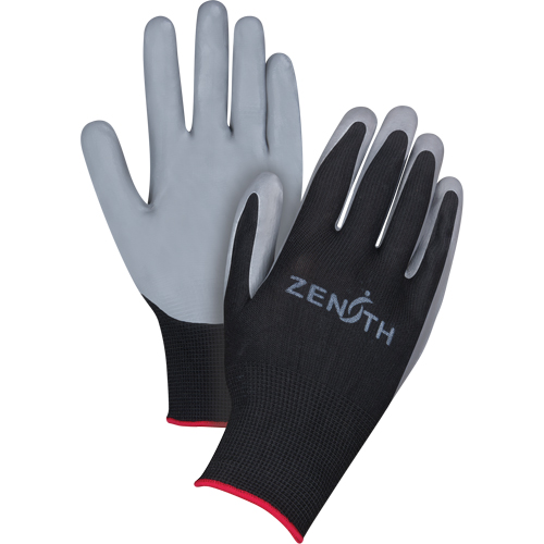 Premium Comfort Coated Gloves, 9/Large, Nitrile Coating, 13 Gauge, Polyester Shell MAS Chibougamau