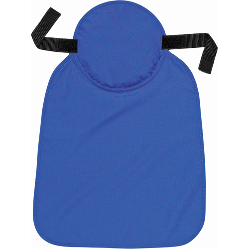 Tampons  et voiles pour le cou refroidissants pour casque de s&eacute;curit&eacute; Chill-Its 6717, Bleu MAS Chibougamau