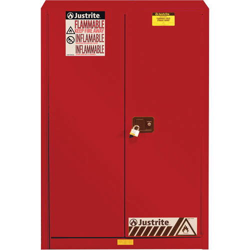 Sure-Grip&reg; EX Combustibles Safety Cabinet for Paint and Ink, 60 gal., 5 Shelves MAS Chibougamau
